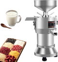 ShaiVrissian Milchaufschäumer, 25 Kg, 750w, Silber, Großer Sojamilchbereiter, Professionell Automatische Sojamilchmühle