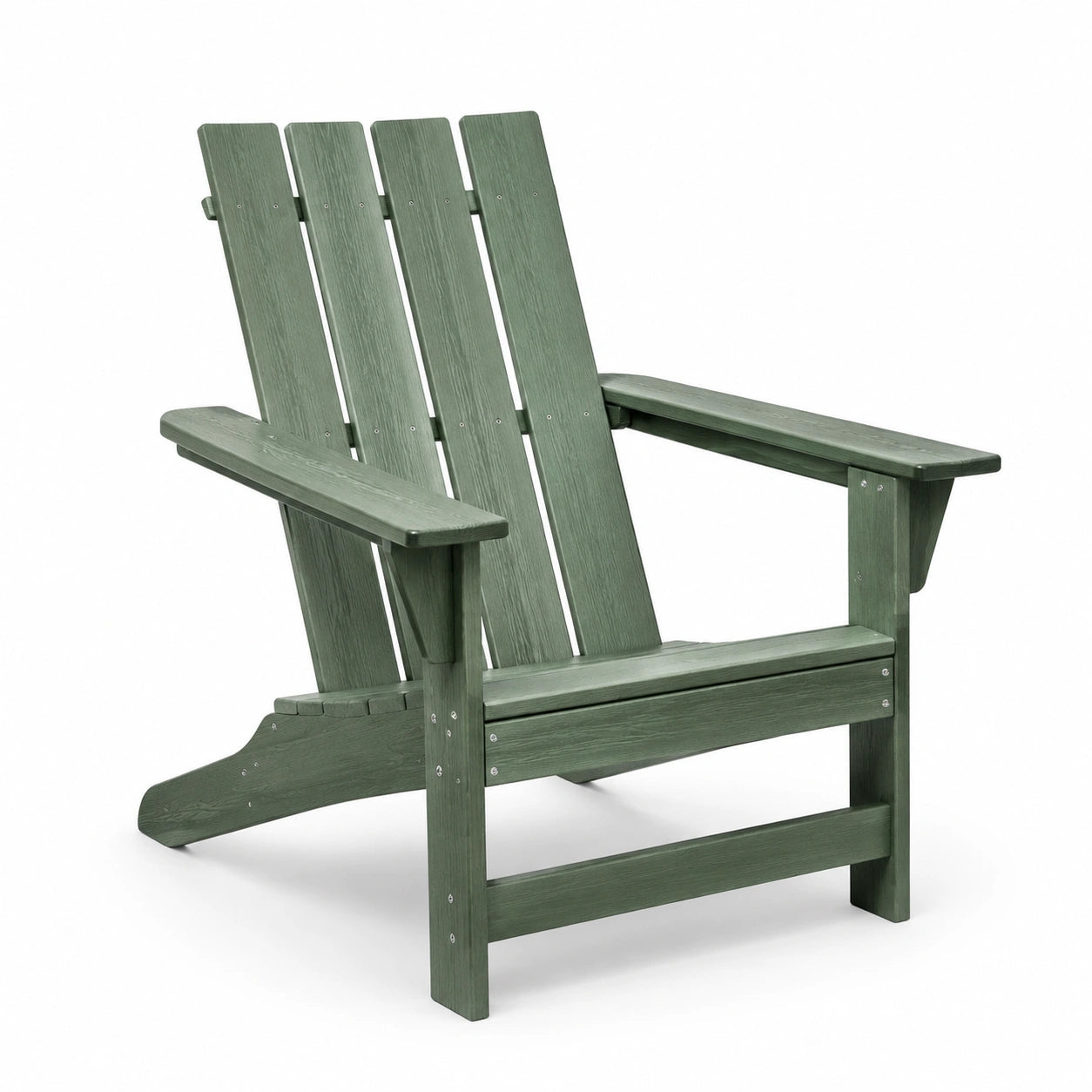 Adirondackstuhl aus Kunststoff in Grün 90x75x90 cm