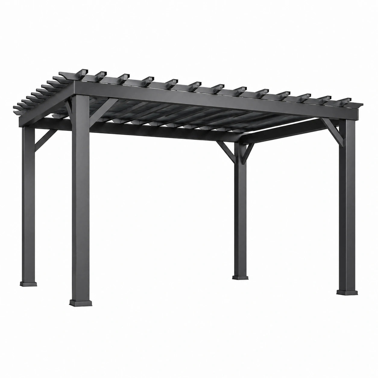 Aluminium Pergola Anthrazit 300x400 cm