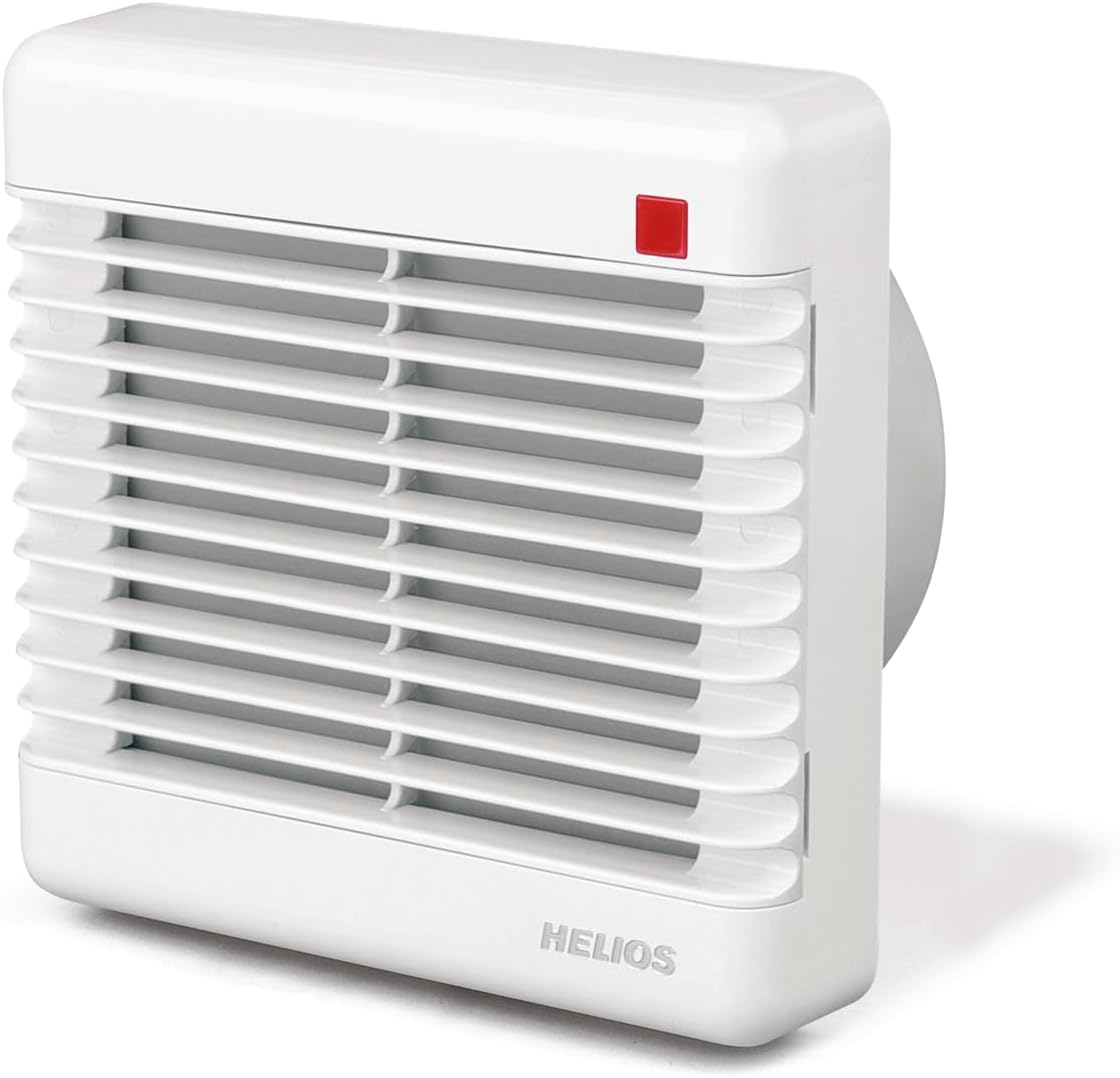Helios Wandventilatoren, Weiß, Ventilatoren HVR 150/4 E Wandventilator