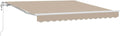 vidaXL Markise, 300 x 250 cm , Einziehbar , Nur für den Außenbereich, Beige
