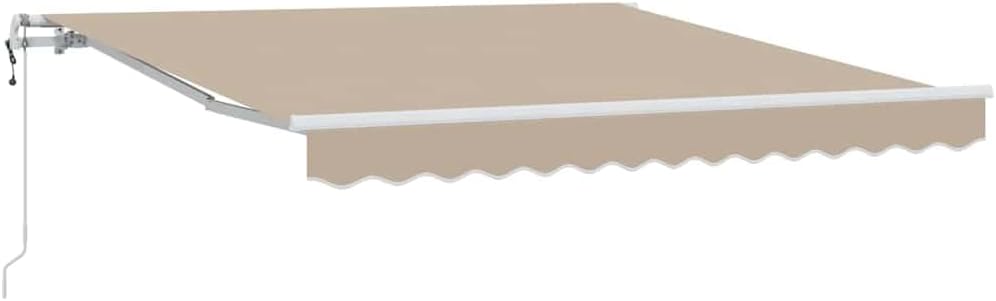 vidaXL Markise, 300 x 250 cm , Einziehbar , Nur für den Außenbereich, Beige