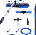 Solarpanel Bürsten, 10m, 5m, Aluminiumlegierung + PP + PE, Schwarz, Reinigung - Leichter Wasserzufuhrstab