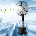 JKJZSALJ Ventilator, Weiß, Stand, Industrie-Sprüh Mit 42-Liter-Tank, 3 Kühlstufen, Oszillierend Für Außenkühlung Und Luftbefeuchtung
