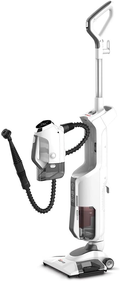 POLTI Staubsauger, 1800 W, Weiß, Vaporetto 3 Clean PTEU0295, Dampfsauger, tötet und beseitigt 99, 9%* der Viren