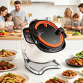 smafoseedding Universalzerkleinerer, 2000 W, 6 l, Transparent, Gewerbliche Küchenmaschine, Automatische Kochmaschine