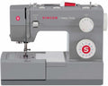Singer Einfache Nähmaschinen, Silber, Robuste 4432 Nähmaschine mit 32 integrierten Stichen, automatischer Nadeleinfädler