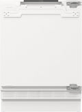 Gorenje Kühlschrank, 59,5×81,8×54,5 cm, 138 L, 82 cm, 60 cm, Weiß, RIU609EA1 Unterbau-Tisch, Nische, Breite, Festtürscharnier