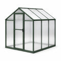Gewächshaus Aluminium Polycarbonat Grün