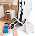 Zelt Split-Klimaanlage, unter 40 Db(A), 40 dB, 1m, Weiß, Klimaanlage Für Camping, Tragbare Mit Leisem unter Betrieb & 12-Stunden-Timer