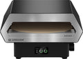 OUTDOORCHEF Pizzaofen, 42 cm, Grau, PRISMO 420 G Gas-, bis 450 °C, automatisch rotierender Pizzastein Ø, Booster-Brenner