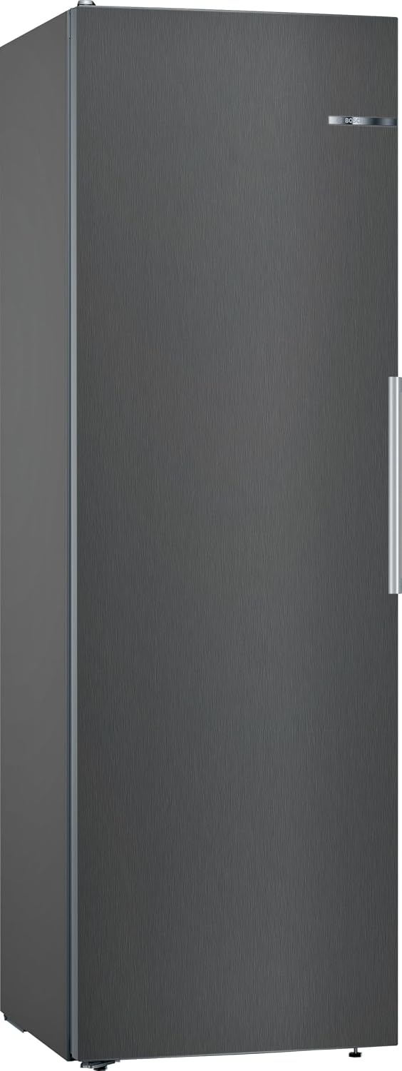 Bosch Kühlschrank, 186 x 60 cm, 346 L, Schwarz, KSV36VXDP, Serie 4, VitaFresh XXL Schubladen - längere Frische