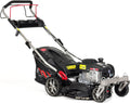 NAX Rasenmäher, 125 cm, 42 cm, 45 L, Blau, 1000S Benzin mit Antrieb, Briggs&Stratton 450E ³, Selbstfahrender Benzin mit Radantrieb