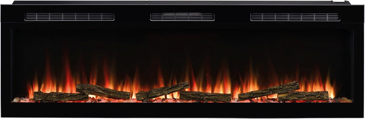 DIMPLEX Elektrokamin, 2 kW, Schwarz, Sense 60' - Wandkamin - mit Heizung - Kamineinsatz
