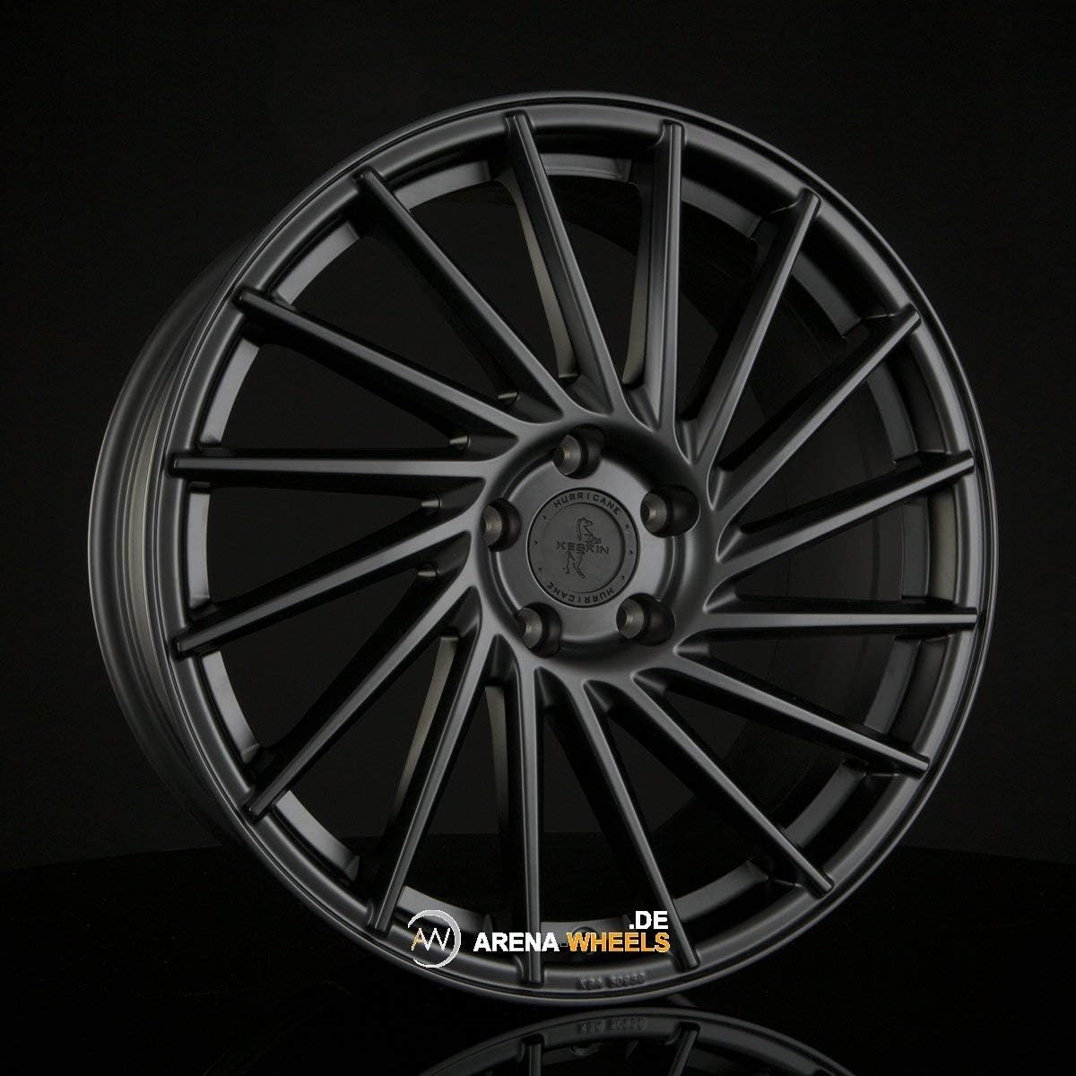 Keskin Felgen, 72.60 mm, Schwarz, 5x19 ET30 5.00x5x112 Hub Hole - Alu