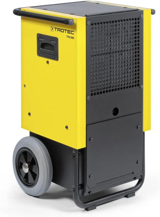 TROTEC Luftentfeuchter, 470 m, 70 l, Schwarz, TTK 500 (max. /h), geeignet für Räume bis ³
