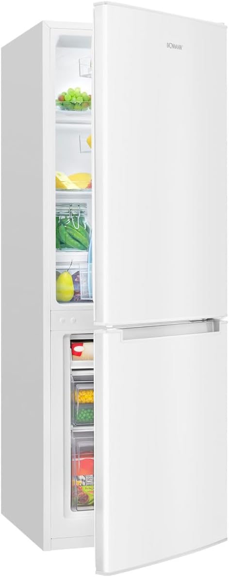 Bomann Kühlschrank, Weiß, mit Gefrierfach