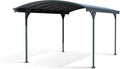 Palram Carports, 501 x 291 cm, Anthrazit, Canopia by Carport Bausatz Vitoria Einzelcarport