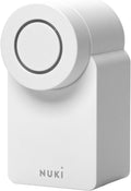 NUKI Türriegelschlösser, Weiß, Smart Lock Go (2025) mit Bluetooth, WLAN & Matter, elektronisches Türschloss macht Smartphone zum Schlüssel