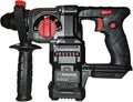 HKM Akku Technik Bohrhämmer, 4,0 Ah, Schwarz/Rot, Parkside PERFORMANCE Brushless Motor Kombihammer 20 Volt, Ladegerät und Koffer