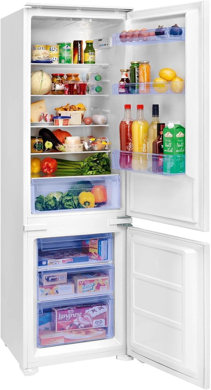 Oranier Kühl-Gefrierkombination, 249 Liter, 178 cm, Weiß, Einbau Kühl-Gefrier-Kombination EKG900 - Kühlschrank mit 3