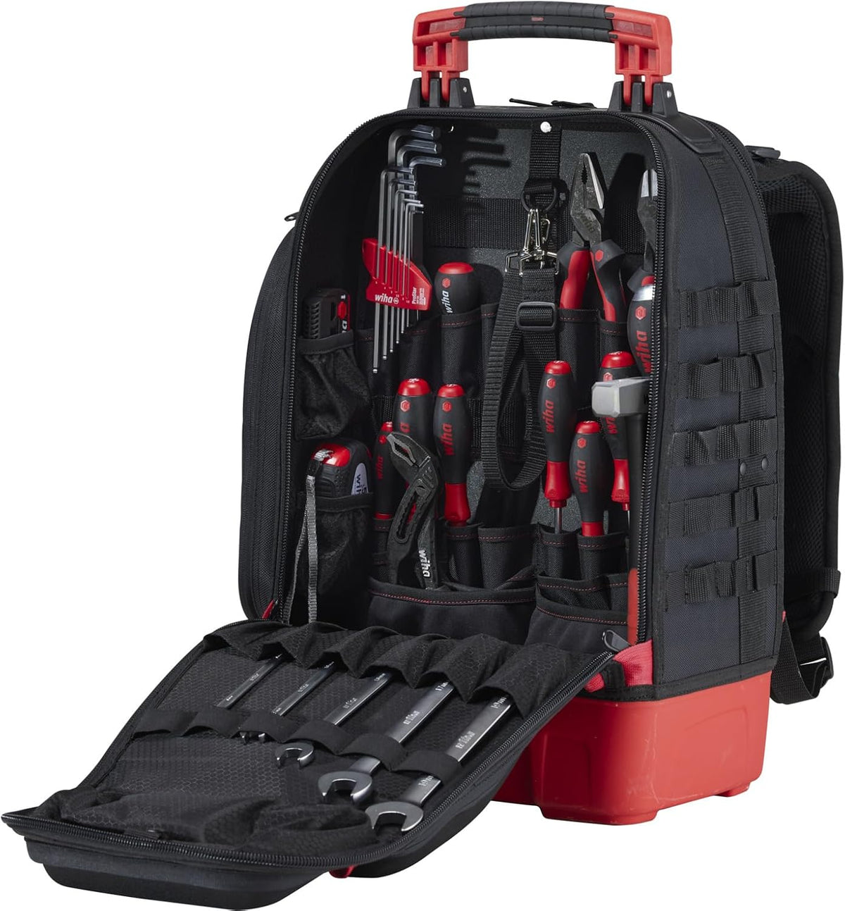 Wiha Laptop, Grün, Mechaniker Werkzeugrucksack 41-tlg. I mit Mechaniker