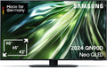 Samsung Fernseher, 50 Zoll, Schwarz, Smart TV, Neo QLED 4K QN90D, Neural Quantum 4K AI Gen2 Prozessor, Mini LED TV
