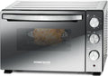 ROMMELSBACHER Backofen, 1500 W, silber, Back & Grill Ofen BGS 1500 - energiesparend & effizient, Backraum antihaftbeschichtet