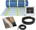 Nordholm Fußbodenheizung, 150 W, 16,0m, 0,5m, 8m, Blau/Gelb/Schwarz, Flexithermo Standart elektrische Komplett-Set I