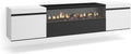 Skraut Home Elektrokamin, 200x45x35 cm, Schwarz, TV-Schrank, Lowboard, für Wohnzimmer und Esszimmer, Für TV-Geräte bis zu 80'