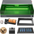xTool Kamera, 600 mm, 333 mm, 20 W, Grau/Grün/Schwarz/Orange, S1 Laser Graviermaschine Deluxe Kit Geschlossene Sicherheit