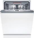 Bosch Geschirrspüler, 60 cm, Silber, SBV6ZCX17E Serie 6, Smarter XXL- Vollintegriert, breit, Made in Germany, Besteckschublade