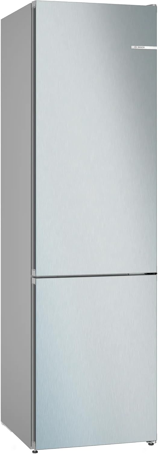 Bosch Kühl-Gefrierkombination, 203x60 cm, 260 L, 103 L, Silber, KGN392LBF Serie 4 Kühl-Gefrier-Kombination, Kühlen + Gefrieren