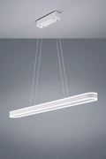 Helestra Hänge- & Pendelleuchten, Weiß, Liv Pendelleuchte oval LED, matt
