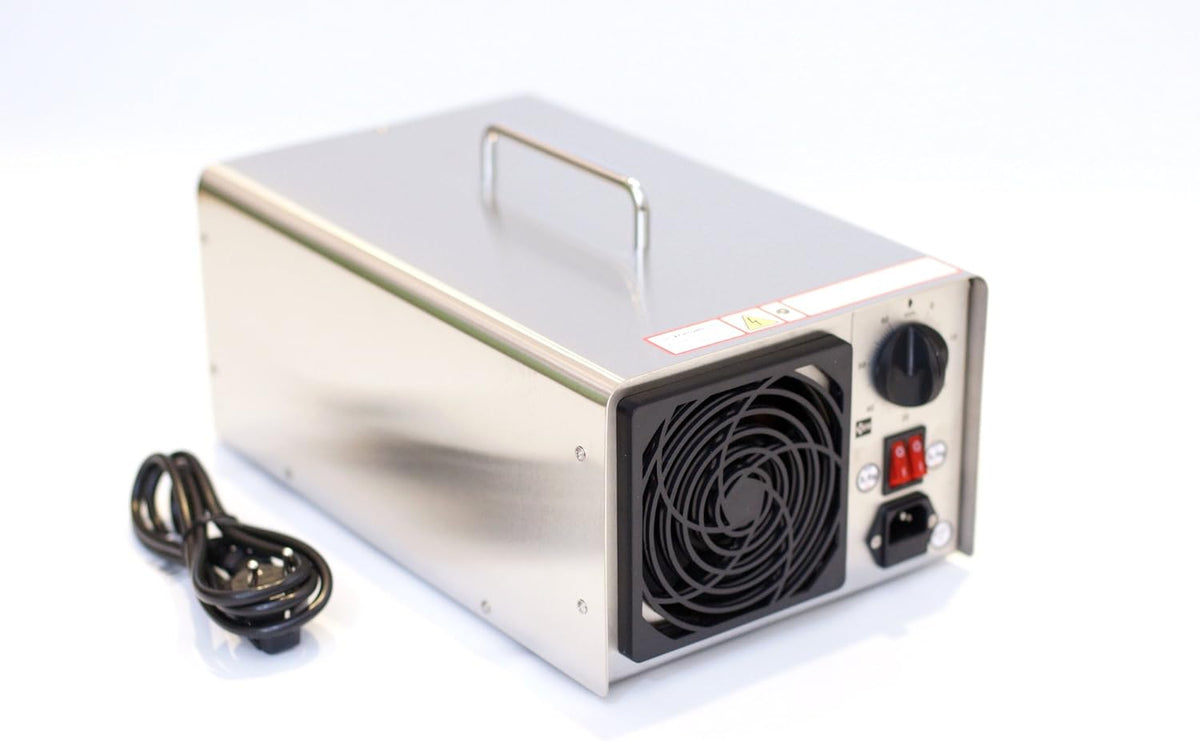 BITOM Dunstabzugshaube, Weiß, Profi Ozongenerator 7000mg/h 7 g/h Ozonisator Ozongerät Ozon