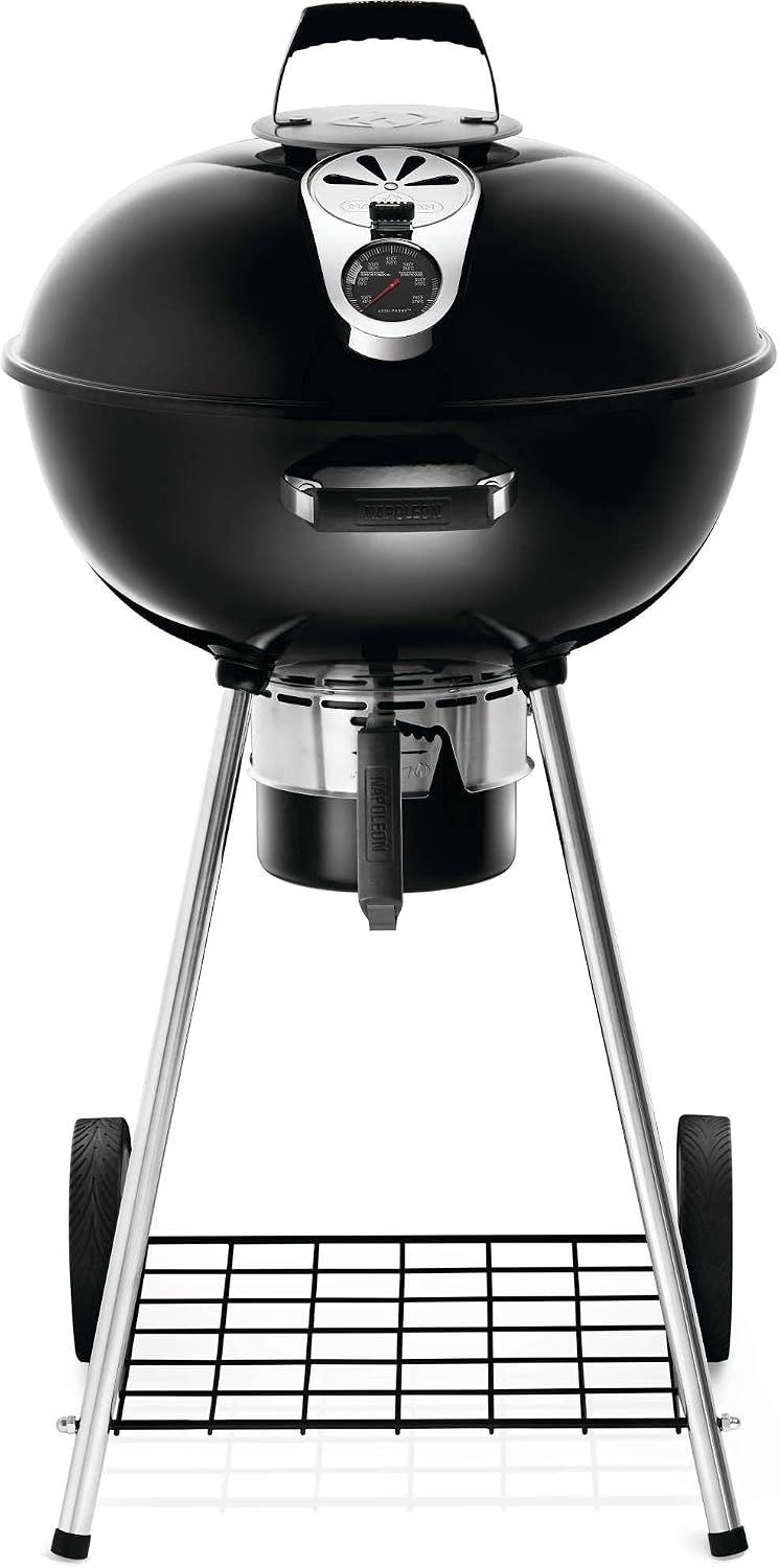 Napoleon Holzkohlegrill, Schwarz, NK22K-LEG-2 Einbaugrills