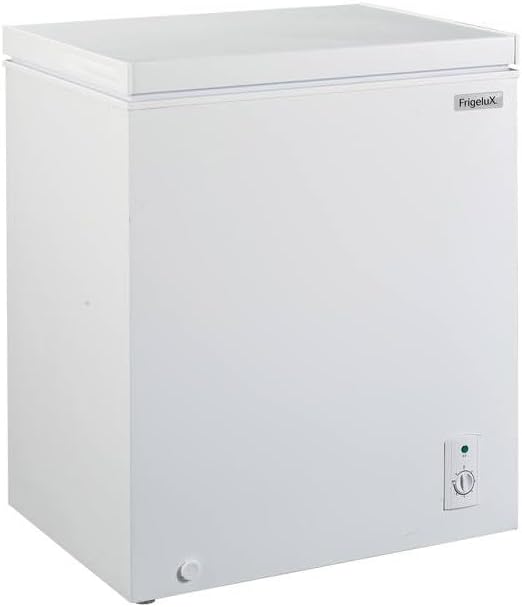 FrigeluX Gefriertruhe, 147 L, Weiß, e CCO147BD