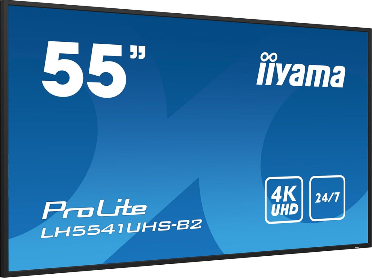 Digital-Signage-Display, 139 cm, schwarz, iiyama Prolite LH5541UHS-B2 54.6' Digital Signage Display