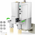 STMKB Nudelmaschinen, 2500 W, Edelstahl, Silber, Gewerbliche Hydraulische Nudelpresse, Automatische Nudelmaschine