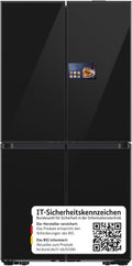 Samsung Kühlschrank, 185 cm, 654 l, 255 l, Weiß, RM90F67CECEF Bespoke French Door, Gefriervolumen, AI Home, AI Vision mit integrierter Kamera