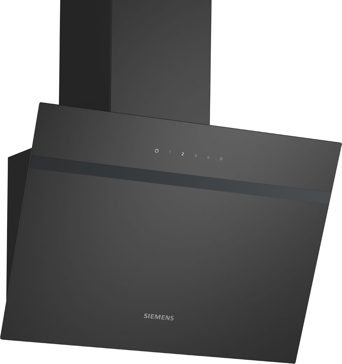 Siemens Dunstabzugshaube, 60 cm, Schwarz, iQ100 Integrierte Wandesse LC65KDK60