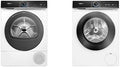 Siemens Wärmepumpentrockner, 8 kg, 9 kg, Weiß, iQ700 Set: + Waschmaschine, Home Connect, autoDry, speedPack XL