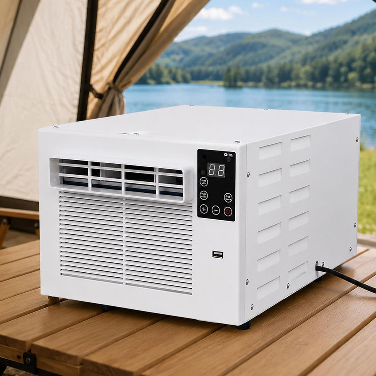 WACLMOTAKE Mobiles Klimagerät, 10 kg, Weiß, Tragbares mini-klimaanlage compact Body only