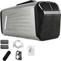 Mobiles Klimagerät, 57,5 x 28,9 x 34,9 cm., 52 dB., 400 W, Silber, Tragbare Klimaanlage 5200 BTU für Camping, schnelle Kühlung und Heizung (