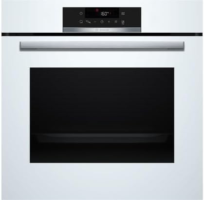 Bosch Backofen, Schwarz/Silber, HBA572BW3F Serie 4 Einbau-, Pyrolyse, AirFry