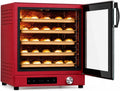 BDJSN Backofen, 510 × 590 × 565 mm, 2800 W, 80 l, 80l, Schwarz, Gewerblicher Heißluftofen, 10 Ebenen Zum Backen