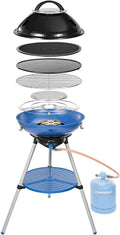 Campingaz Gasgrill, Schwarz/Blau/Silber, Party Grill 600 Campingkocher