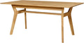 Nordic Story Esstisch, 170 x 90 x 75 cm, Natur, Harold (eckig) • Holztisch aus Massivholz (Eiche) • Tisch