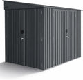 osoltus Fahrrad, 170 x 249 x 204 cm, 4 m, Anthrazit, Bike, garage Metall verzinkt und pulverbeschichtet