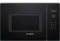 Bosch Mikrowelle, 38 x 59 cm, 31,5 cm, 900 W, Schwarz/Silber, BEL554MB0 Serie 6 Einbau-, Drehteller, Türanschlag Links